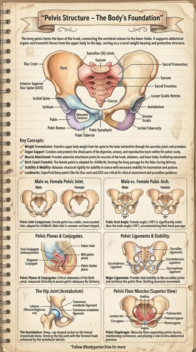 The Ultimate Pelvis Cheat Sheet