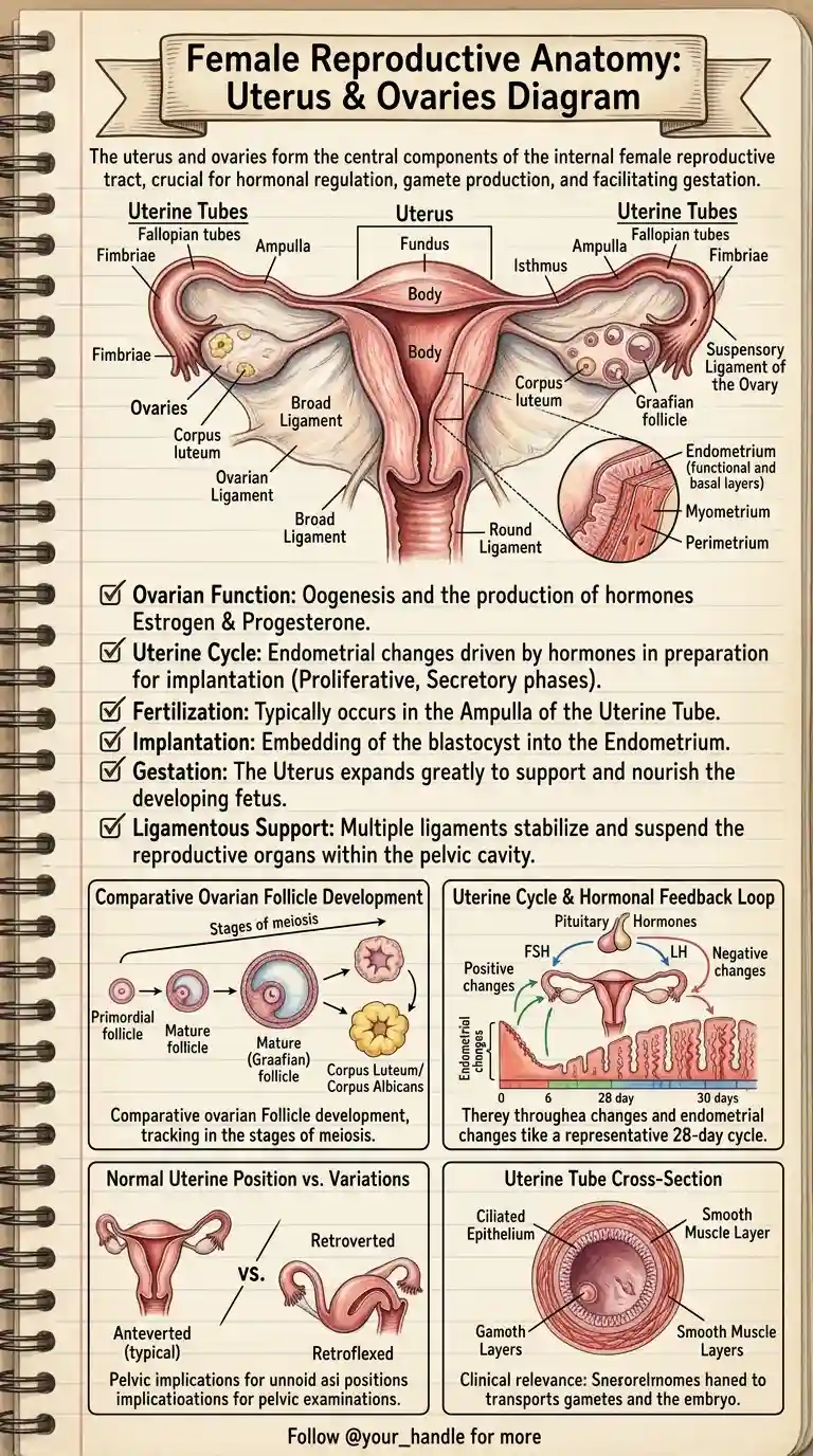 The Ultimate Uterus Anatomy Cheat Sheet