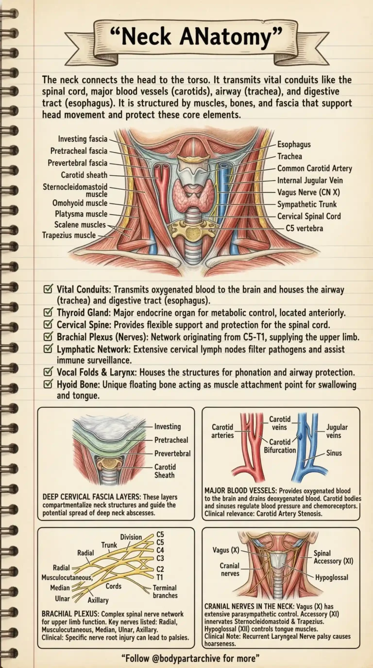 Neck anatomy